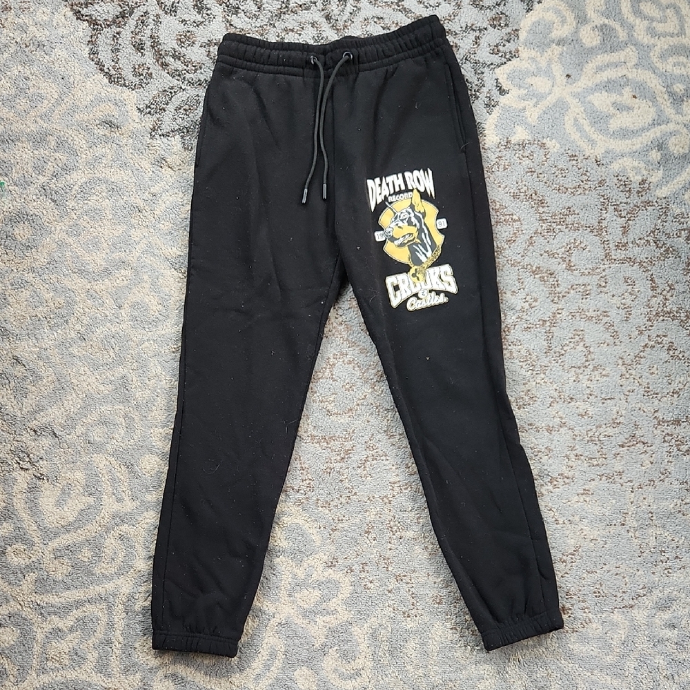 Death Row Records Crooks & Castles Sweatpants Black Medium